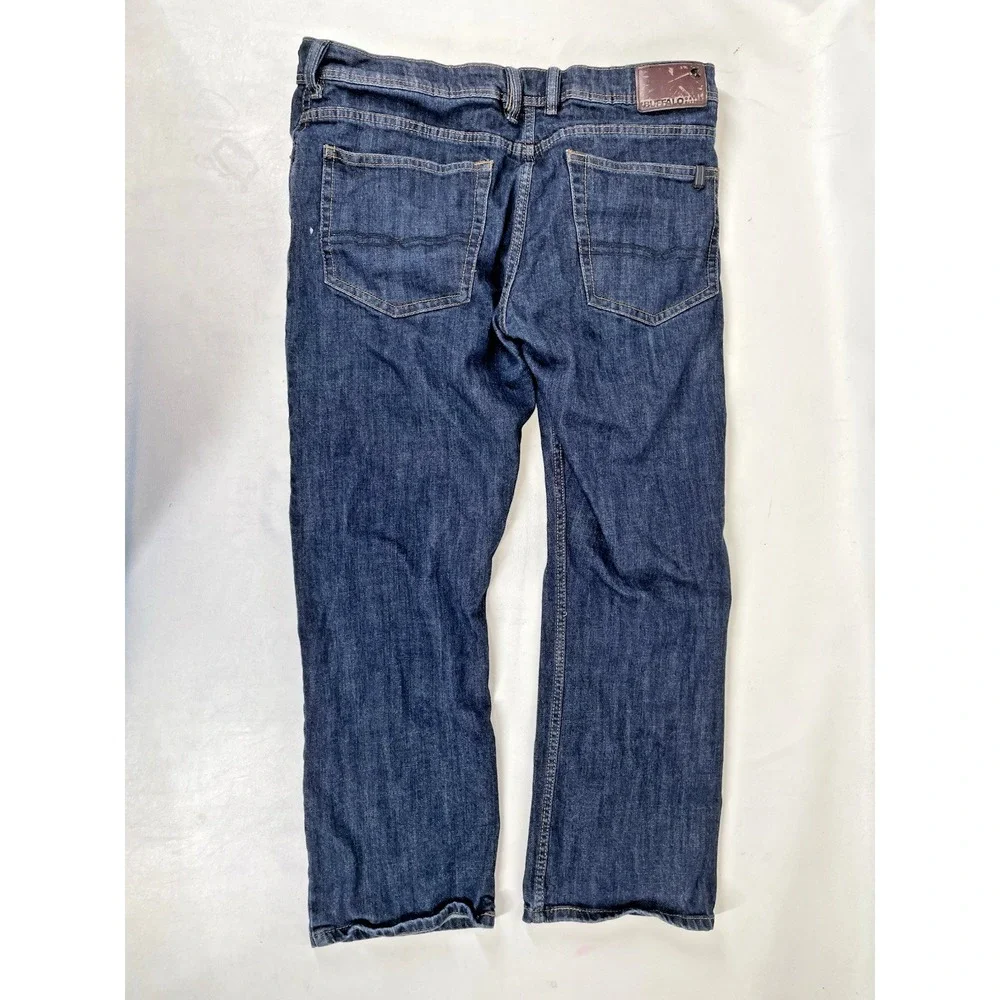 Buffalo Driven X Basic‎ Straight Stretch Jeans Mens Size 34x30 Blue